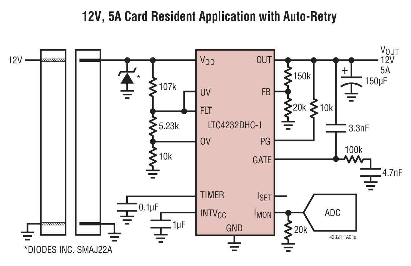 LTC4232-1Ӧͼһ